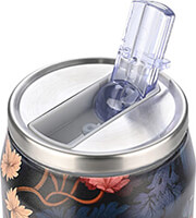 ESTIA ΘΕΡΜΟΣ TRAVEL CUP SAVE THE AEGEAN 500ML MIDNIGHT BLOSSOM 01-22686