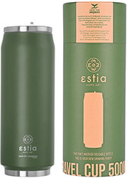 ESTIA ΘΕΡΜΟΣ TRAVEL CUP SAVE THE AEGEAN 500ML FOREST SPIRIT 01-13806