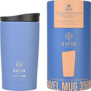 ESTIA ΘΕΡΜΟΣ TRAVEL MUG SAVE THE AEGEAN 350ML DENIM BLUE 01-20378