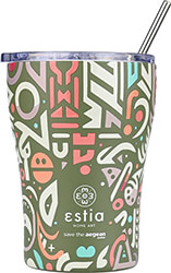 ESTIA ΘΕΡΜΟΣ COFFEE MUG SAVE THE AEGEAN 350ML GEOVIVID 01-22938
