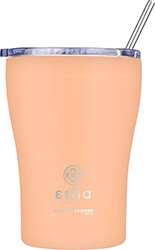 ESTIA ΘΕΡΜΟΣ COFFEE MUG SAVE THE AEGEAN 350ML PEACH FUZZ 01-23416