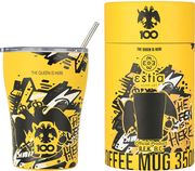ESTIA ΘΕΡΜΟΣ COFFEE MUG AEK BC EDITION THE QUEEN IS HERE 350ML 00-27261