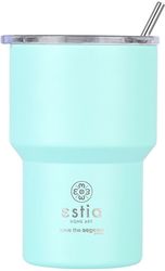 ESTIA ΘΕΡΜΟΣ MUG LITE SAVE THE AEGEAN 400ML BERMUDA GREEN 01-18481