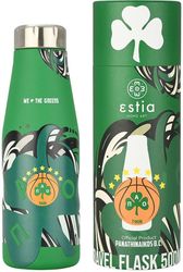 ESTIA ΘΕΡΜΟΣ TRAVEL FLASK PANATHINAIKOS BC EDITION WE THE GREENS 500ML 00-27186