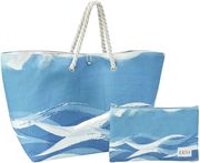 ESTIA ΤΣΑΝΤΑ ΘΑΛΑΣΣΗΣ TRANQUIL TIDES 63X20X36CM ΜΕ ΤΣΑΝΤΑΚΙ 25X16CM 00-30445