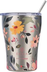 ESTIA COFFEE MUG STA 350ML SILVER BOTANIC 01-31787