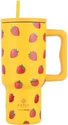 ESTIA ΘΕΡΜΟΣ STRAW TUMBLER XL STA 900ML BERRY BRIGHT 01-32029