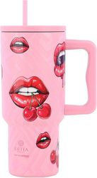 ESTIA ΘΕΡΜΟΣ STRAW TUMBLER XL STA 900ML BLUSH POP 01-32067