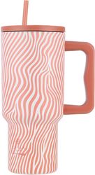 ESTIA ΘΕΡΜΟΣ STRAW TUMBLER XL STA 900ML SOFT RIPPLE 01-32043