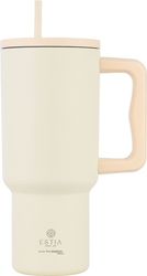 ESTIA ΘΕΡΜΟΣ STRAW TUMBLER XL STA 900ML LILY WHITE 01-32128