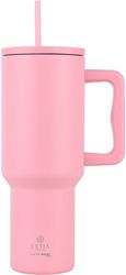 ESTIA ΘΕΡΜΟΣ STRAW TUMBLER XL STA 1200ML BLOSSOM ROSE 01-32210