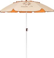 ΟΜΠΡΕΛΑ ΑΛ. 2.0M 180GR 8 ΑΚΤ. FIBERGLASS 6MM UPF50+ ΠΟΡΤΟΚΑΛΙ