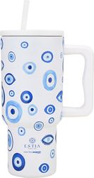ESTIA ΘΕΡΜΟΣ STRAW TUMBLER XL SAVE THE AEGEAN 900ML SPIRIT OF LUCK 01-35204