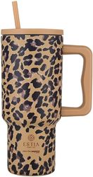 ESTIA ΘΕΡΜΟΣ STRAW TUMBLER XL SAVE THE AEGEAN 900ML SPOTTED PROWL 01-34849