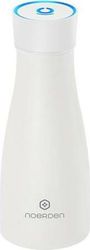 SMART BOTTLE-THERMOS UV NOERDEN LIZ STAINLESS 350ML WHITE