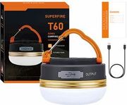 CAMPING LAMP SUPERFIRE T60, 2,5W, 1000MAH