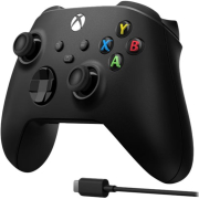 MICROSOFT XBOX SERIES WIRELESS BLACK CONTROLLER+TYPE C CABLE