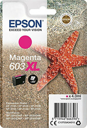 EPSON Μελάνι 603XL Magenta C13T03A34010