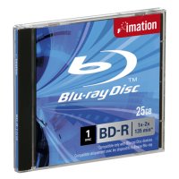 IMATION BLU-RAY BD-R 2X SINGLE LAYER 25GB JEWELCASE 1PCS