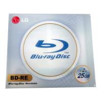 LG BLU-RAY BD-RE 1-2X 25GB JEWEL CASE 1PCS
