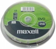 MAXELL DVD+RW 4,7GB 4X 10PCS