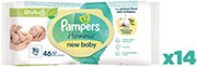 PAMPERS WIPES HARMONIE NEW BABY 14X46 TMX