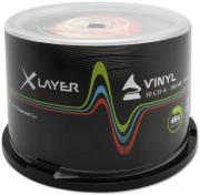 XLAYER CD-R 80MIN VINYL 48X 700MB CB 50PCS