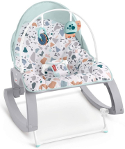 FISHER PRICE DELUXE INFANT-TO-TODDLER MULTI-COLOURED ROCKER (GMD21)