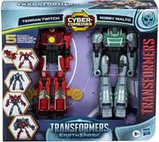 HASBRO TRANSFORMERS EARTHSPARK CYBER-COMBINER - TERRAN TWITCH & ROBBY MALTO...