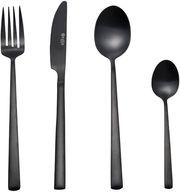 Σετ Μαχαιροπήρουνα 24τμχ Ανοξείδωτα 18/0 Matt Prestige Black Estia 01-29418 Υλικό: Ανοξείδωτο