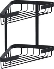 Εταζέρα Γωνιακή Αλουμινίου Μαύρη Stance 25x17x6,5εκ. Estia 02-28510 (Υλικό: Αλουμίνιο, Χρώμα: Μαύρο) – estia – 02-28510