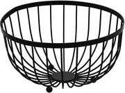 Φρουτιέρα Μεταλλική Μαύρη Estia 25×13εκ. 01-1407 (Υλικό: Μεταλλικό, Χρώμα: Μαύρο) – estia – 01-1407