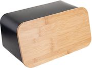 Ψωμιέρα Bamboo-Μεταλλική Μαύρη Estia 34,5x19x17εκ. 01-12861 (Υλικό: Μεταλλικό, Χρώμα: Μαύρο) – estia – 01-12861