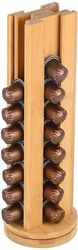 Βάση Περιστρεφόμενη Για Κάψουλες Καφέ Espresso Bamboo Essentials 11x11x34εκ. Estia 01-19877 Υλικό