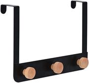 Κρεμάστρα Τοίχου 3 Θέσεων Μεταλλική Μαύρη Estia 20×2,5×30εκ. 02-18269 Υλικό: Μεταλλικό, Χρώμα