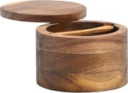 Δοχείο Μπαχαρικών Ξύλινο Ακακίας Με Κουταλάκι Allure 9×7εκ. Estia 01-28282 (Υλικό: Ξύλο) – estia – 01-28282