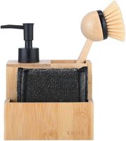 ESTIA ΔΟΧΕΙΟ ΥΓΡΟΥ ΠΙΑΤΩΝ BAMBOO ESSENTIALS ΜΕ ΣΦΟΥΓΓΑΡΙΑ ΚΑΙ ΒΟΥΡΤΣΑ 02-31947