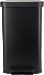 ESTIA ΚΑΔΟΣ ΑΠΟΡΡΙΜΑΤΩΝ FLATOP SOFT CLOSE 70LT ΜΑΤ ΜΑΥΡΟΣ 01-31985