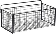 ESTIA ΚΑΛΑΘΙ ΟΡΓΑΝΩΣΗΣ CAGE ΚΡΕΜΑΣΤΟ ΜΕΤΑΛΛΙΚΟ 36X15X13CM ΜΑΥΡΟ 02-28251