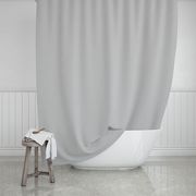 Κουρτίνα Μπάνιου Αδιάβροχη Polyester Camellia Mist 180×200εκ. Estia 02-28107 Ύφασμα: Polyester, Χρώμα