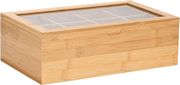 Κουτί 8 Θέσεων Με Καπάκι Bamboo Essentials 31x19x9εκ. Estia 01-27025 (Υλικό: Bamboo) – estia – 01-27025