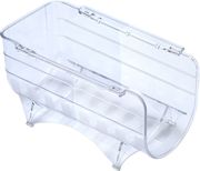 Κουτί Οργάνωσης Ψυγείου Για Μπουκάλι Κρασί Πλαστικό Διάφανο 10×20εκ. Estia 01-20149 Υλικό