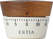 Χρονόμετρο Κουζίνας Αναλογικό 60′ Ivory Allure 7,4×5,3εκ. Estia 01-32739 Υλικό: Ξύλο, Χρώμα