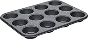 Φόρμα Muffin 12 Θέσεων Αντικολλητική Χάλυβα Estia 36x27x3εκ. 01-5276 (Υλικό: Χάλυβας ) – estia – 01-5276