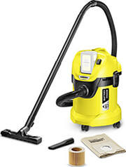 Karcher Wet & Dry WD 3 Battery Solo Ηλεκτρική Σκούπα