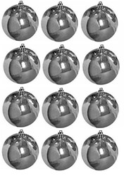 ΜΠΑΛΑ ΓΥΑΛΙΣΤΕΡΗ ΠΑΚ=12ΤΕΜ Φ4 4CM ΑΣΗΜΙ