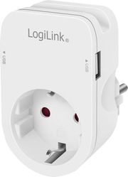 LOGILINK PA0247 SOCKET ADAPTER 1X CEE 7/3 + 2X USB-A