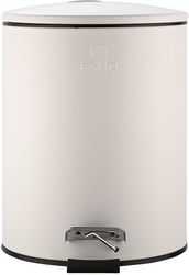 Καλάθι Απορριμάτων Μεταλλικό Λευκό Classic Estia 5lt 02-3746 (Υλικό: Μεταλλικό, Χρώμα: Λευκό) – estia – 02-3746