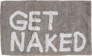 Ταπέτο Μπάνιου Βαμβακερό Γκρι Get Naked Estia 50×80εκ. 02-4309 Ύφασμα: Βαμβάκι 100