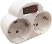 FERRARA 14710007 Adaptor from Schuko to Schuko